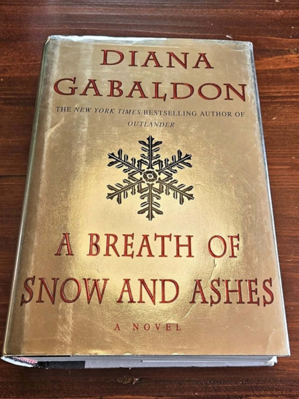 A Breath of Snow and Ashes by Diana Gabaldon Hardcover Novel